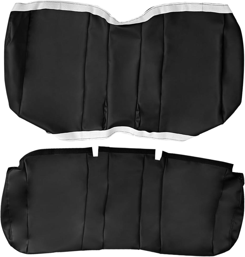 Black Car Seat Cover Fits for John Deere Gator Bench, Seat Covers Fits for John Deere Gator Bench XUV HPX 625i 855D 855D S4 (1PCS)