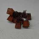 Outdoor-String-Lights-Waterproof, Boho Lantern String Lights for Patio, Garden, Porch, Balcony, Gazebo Decorative (PP Rattan)