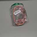 Bling Diamond Dog Collar for Females Girls,Soft Velvet Leather with Fancy Sparkly Crystal Rhinestones,Reflective Stripe,Suit Medium Large Dogs (Pink, L) (L:2 Inch Wide Adjust:20''-24'' Fits:Large Dogs)