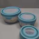 Anchor Hocking TrueSeal 10-piece Glass Food Storage Containers with Airtight Lids, Mineral Blue