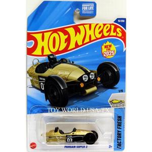 Pack Of 3 Hot Wheels Cars (Morgan Super 3, Drift'n Break, Retro Active)