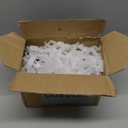 Lizemqqi 100 Pcs Christmas Gutter Clips, No Tools Needed 180 Rotating Heavy-Duty Light Clips for C7 C9 Mini String Lights, Outdoor Shingle Hooks for Xmas Halloween Decor (White)