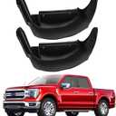 Rear Wheel Well Guards Compatible with Ford F150(Not for Raptor) 2025 2024 2023 2022 2021,2 PCS Rear Wheel Well Liners Tire Protector for 2025 F150 Accessories,Fenders No Drilling Required