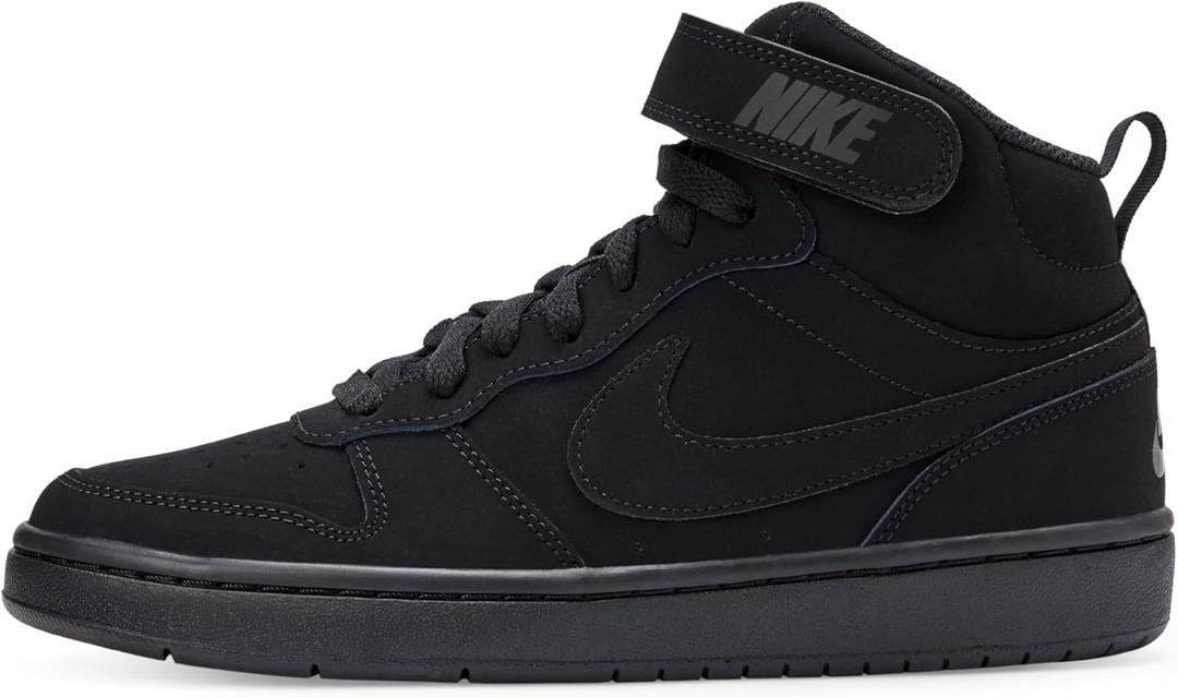 Nike Unisex Kids' Court Borough Mid 2 Shoes - Boys Girls Toddlers & Baby Sneakers, Size: Big Kid (8-12 Years)
