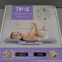 TIPRE Baby Weight Scale, Infant Scale with Detachable Tray, Pet Scale for Cat Dog, Multiple Weighing Scale for Toddler, Children, Pet and Adult Auto-Rotation LED Screen, Up to 400lb/180kg