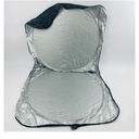 Riveterium 55" x 31" Foldable Automobile Windshield Sunshades with Storage Bag