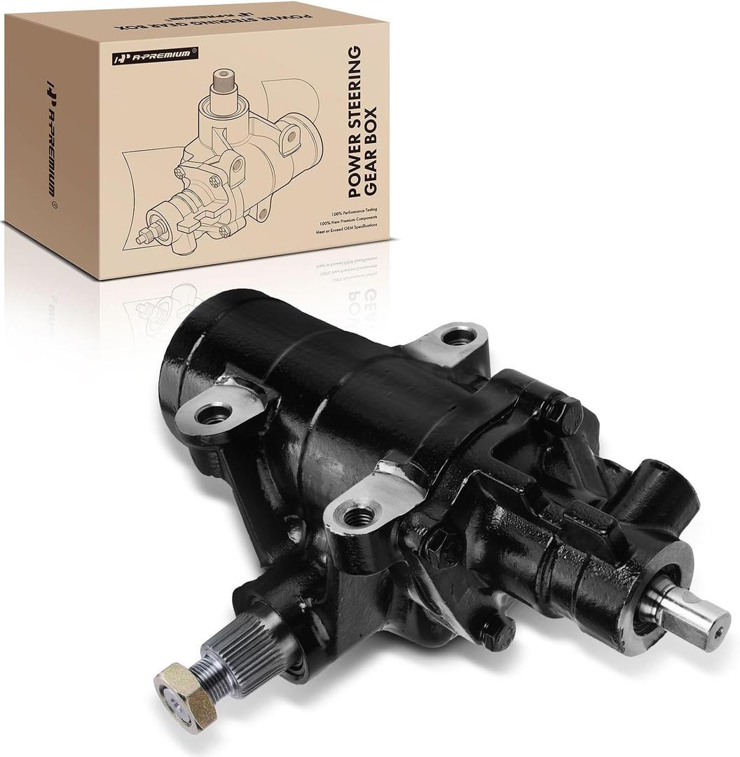 A-Premium - Power Steering Gearbox Gear Box Compatible with Ford E-150/E-250 2008-2014, E-150 Econoline 2008, E-350/E-450 Super Duty 2008-2018, Econoline Van Wagon 2010-2014