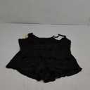 Ekouaer Womens Pajamas Set 2 Piece Satin Sleepwear Lingerie Soft Silk Pjs Cami Top and Shorts Sleep Camisole Nightwear (X-Large, Black)