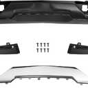 ALMULOO Bumper Valance and Skid Plate Compatible with 2016-2018 Silverado