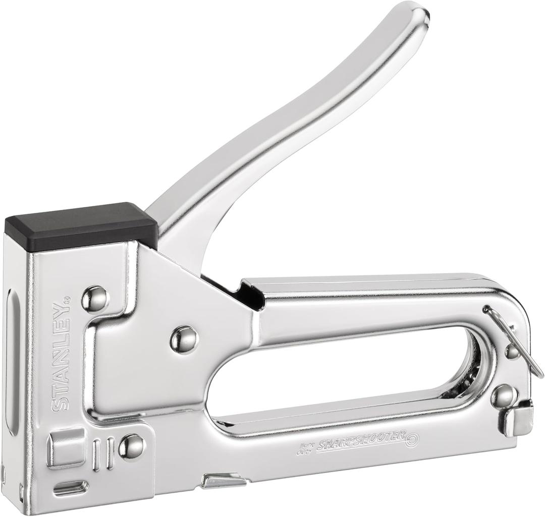 Stanley TR-45 Light-Duty Staple Gun, Silver