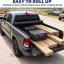 22060209 Soft roll-up Tonneau Cover, Uv Laceration Resistant Vinyl Fabrics