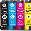 T40V XL Compatible with Ink Cartridges BK C M Y Use with SC-T5170 SC-T5170M SC-T3170 SC-T3170M SC-T2170