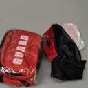 Hiboom 27 Pcs Guard Costume Supplies Guard Fanny Pack with Whistle Lanyard First Aid Hip Pack Whistle with Lanyard Adjustable Strap Zipper Pouch Red Emergency Equipment Set