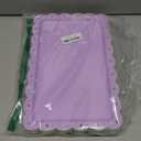 Yaomiao 12 Pcs Plastic Serving Trays for Party Pastel Food Tray Bulk 14" x 9" Rectangle Serving Food Tray Platter for Easter Tea Party Cafeteria Kitchen Restaurant Dessert Coffee Fruit Cookie Snack