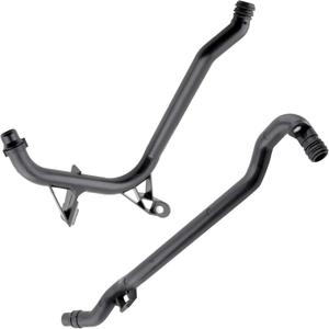 BOXI Set of 2 Engine Heater Inlet Pipe and Water Coolant Pipe for BMW E36 E38 E39 E46 E83 E85 320Ci 323Ci 328Ci 330Ci 330xi 520i Z3 Z4 1999-2006 (w/O-Rings) | Replaces 11531705210 11537502525