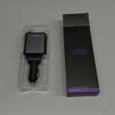 LISEN Retractable Car Charger, 69W Cars Adapter USB C Fast Charger, Car Accessories for Women Men, Christmas for Gifts for Dad Mom, Gifts for Men Women, for iPhone 17 Pro Max Air 16 15 14 13 Plus (Grey)