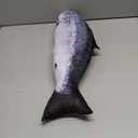 OPHRBU 24 Inch Simulation Fish Plush Toy Pillow Soft Fish Cushion Pillow Stuffed Animal Toy for Cat Pets or Kids Birthday Gifts