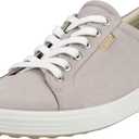 ECCO Womens Soft 7 Sneaker (8-8.5, Grey Rose Nubuck)