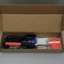 Soldering Iron Kit, 60W Soldering Iron with 5pc Interchangeable Tips, 10-in-1 Adjustable Temperature Solder Welding Tools, Fast Heating, Electronic Repair, 110V