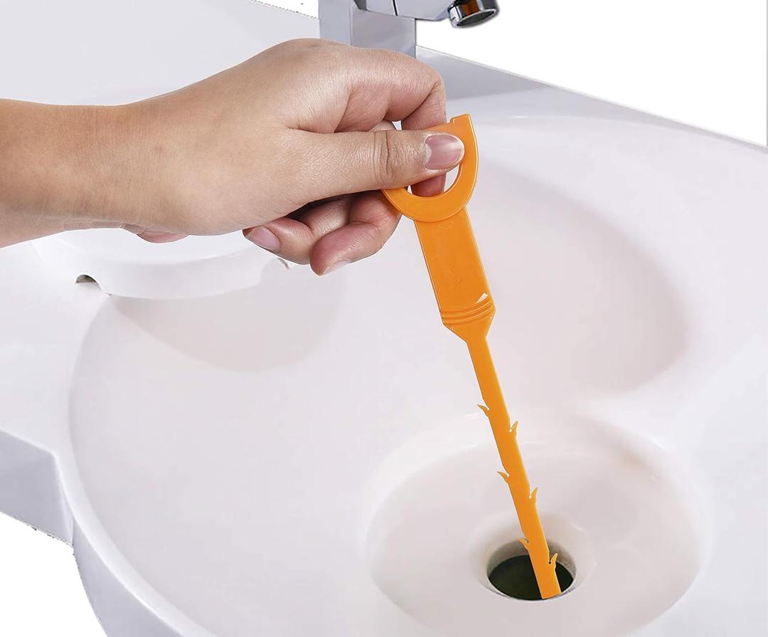 6 Pack Snake Drain Clog Remover