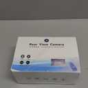 WiFi Magnetic Solar Wireless Backup Camera, 10000mAh Rechargeable 1080P Rear View Camera for Truck RV Trailer Car, DVR Recording Night Vision, IP68 Waterproof, Easy Installation