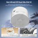 Magnetic Phone Holder for Car Mount,Vacuum Magnetic Suction Car Accessories for iPhone 16 Pro Max 15 14 13 12 Plus Samsung HuaweiWaterproofMagnet Cell Phone Holders for Shower/Desk/Mirror (White)