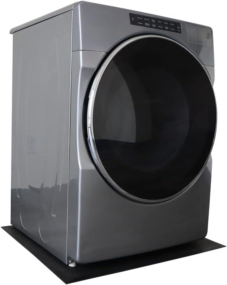 Rubber-Cal Rubber Washer and Dryer Mat - 5mm x 32" x 29"