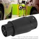 Adaptador Ccs1 A Ccs2,Type 1 to 2 Charger Adapter,EV Connector,Electric Vehicles Charging Adapter Type 1 to Type 2 Adapter IP54 16A/32A 230V Universal Charging Station Plug