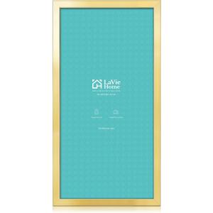 LaVie Home 20 x 40 Poster Frame Gold, Display Pictures 20x40, Stable and Sturdy Picture Frame and Polished Plexiglass, Horizontal and Vertical Format of The Wall（1 Pack）