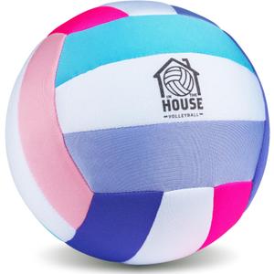in The House Soft Indoor Volleyball for Boys & Girls (Ages 3+)  Realistic Feel - Training Ball for Indoor Play - Bring Vball Practice Home - Great Gift for Any Volleyball Player (Pretty Princess)