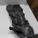 Protective Shin Guard Brush Gaiter with Comfortable Sponge Cushion for Trimming Weed eating Mowing