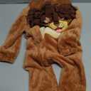 Toddler Baby Animal Costume Kids Toddler Dinosaur Lion Halloween Costume with Tail, Soft Dress Up for Baby Boys Girls 12M-5Y