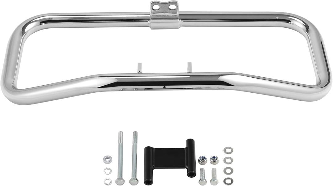 TCT-MOTORPARTS Engine Guard Highway Crash Bar Fit For Harley Sportster 883 XLH883 1986-2003; 1200 Custom XL1200C Sport XL1200S 1996-2003; Roadster XLS XR 1000 XR 1000 '84-85; 883R XL883R '02-03 Chrome