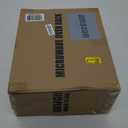 Expandable Microwave Stand, Heavy Duty 3-Tier Adjustable Microwave Oven Rack Shelf with 8 Hooks & 2 Holders, Space-saving Kitchen Counter Shelf for kitchen organizers and storage, 200lbs Capacity (Black)