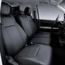 Clazzio 2014-2021 Toyota Tundra Double Cab Black PVC Seat Cover