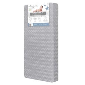 Dream On Me Superior Slumber Mattress, Fits Standard Full-Size Cribs & Toddler Beds, Reversible Design, 52" x 28" x 6", Waterproof Vinyl Cover, GREENGUARD Gold & BSA Certified