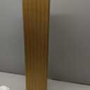 Tall Floor Vase 27.5 Inch Gold Resin Modern Elegant Vase for Entryway Fireplace Decor Lightweight Rectangle Skinny Narrow Centerpiece Sturdy