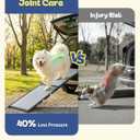 XLarge Dog Ramp for Car, SUV & Truck 71" Joint & Spine Relief, Anti-Slip Surface, Heavy-Duty, Stable, Up to 200 lbs