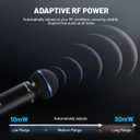 Phenyx Pro UHF Smart Wireless Microphone System, Dual Cordless Mics w/Auto Scan&Sync, Adaptive RF Power, Talkback Function, 2x100 Freq, 328 ft, Dynamic Microphones for Live Show, Event (PTI-2)