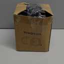 VIVOSUN 4 Inch Inline Duct Fan 100 CFM, HVAC Exhaust Ventilation Fan with Low Noise for Basements, Bathrooms, Kitchens and Attics, Silver