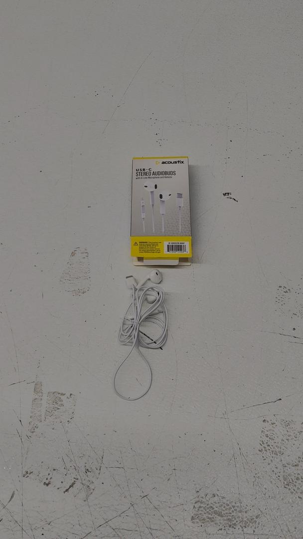 Acoustix USB-C Stereo Audiobuds 