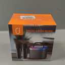 Karaoke Machine, Mini Bluetooth Speaker with 2 Wireless Microphones, Disco Lights Karaoke Home Party, Xmas Birthday Gifts for Singing