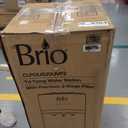 Brio 520 UV Self-Cleaning Bottleless Water Cooler Dispenser, UL Certified | Built-in 2 Stage Filtration (2 Free Replacement Filters Included) Reduces PFAS & Microplastics | 3 Temp (Hot Cold, Room)