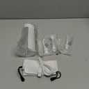 AquaSonic Water Flosser - Cordless Rechargeable Water Flossers for Teeth Cleaning - Waterproof Aqua Flosser, Portable Oral Irrigator for Dental Cleaning with 5 Jet Tips  Braces Home Travel. (White)