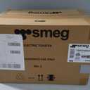 SMEG 2 Slice Toaster with 6 Presets and Defrost Function and Removable Crumb Tray TSF01SSUS, Stainless Steel