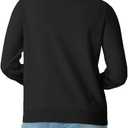 GRECERELLE Cardigan Sweaters for Women Lightweight Long Sleeve Button Up Soft Ribbed Knit Cardigans 2026 Spring Outfits (Black, XS)