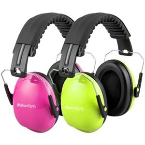 MelonArt 2 Pack Noise Cancelling Headphones for Kids Adult, Toddler Ear Protection Ear Muffs for Autism Sensory, 27dB Noise Reduction Head Phones Soundproof for Shooting Monster Jam Concert Fireworks