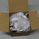 UNILAMP Rechargeable Light Bulbs with Remote, Battery Operated Bulb with 15 Colors & 3 Timer, 2000mAh E26/E12 Dimmable Magnetic Detachable Wireless LED Light Bulb for Non-Hardwired Fixture, 2 Pack