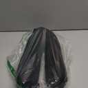 MAGZO Door Draft Stopper 30 Inches, Weighted Triangular Door Snake for Winter Noise Blocker with Hook Loops,Black