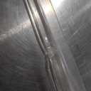 eatelle Frameless Shower Door Side Seal Strip for 3/8 Inch (10mm) Glass, Vertical Polycarbonate H-Jamb 180 Degree 78" Long